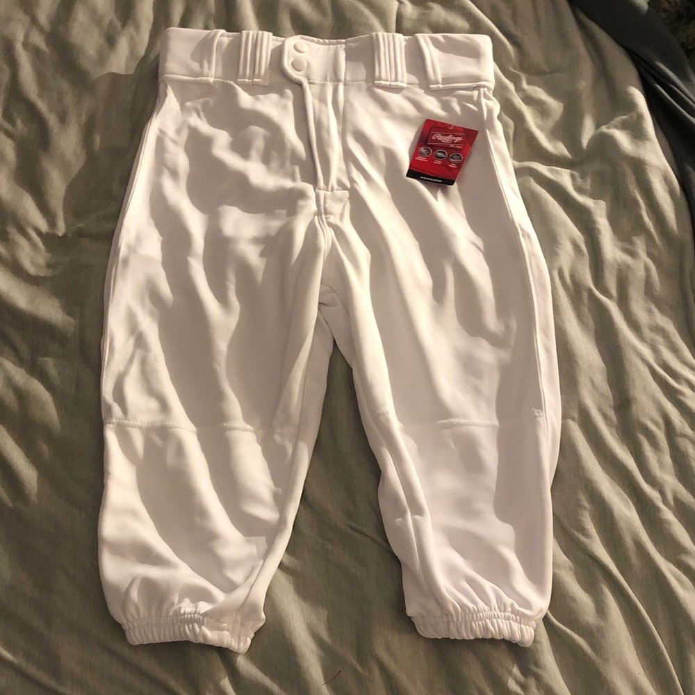Rawlings White knickers baseball pants